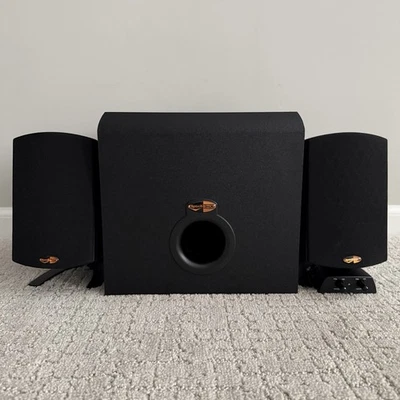 Sistema de altavoces para computadora Klipsch ProMedia 2.1 THX certificado altavoces + subwoofer Foto 1 de 4