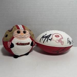 Foam Football firmato Sf 49ers + Ty Plush 2013 SF 49ERS LEGGI DESCRIZIONE - Foto 1 di 14