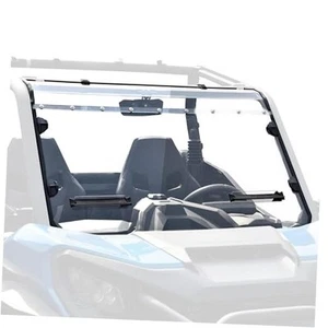 Vented Full Front Windshield for Can-Am Commander, Clear Dustproof Durable - Picture 1 of 7