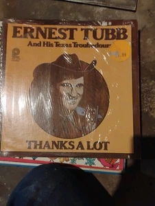 Ernest Tubb And His Texas Troubadours - Thanks A Lot (Vinyl Record Lp) 1979 - Picture 1 of 2
