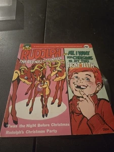 Peter Pan Records 4 All Time Favorite Christmas Songs Rudolph 45 rpm EP 2604 VTG - Picture 1 of 1