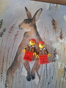 Two official Lego Railway Men - Picture 1 of 2