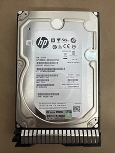 6TB HP MB6000JEFND SAS 7.2K 3.5" HDD 847036-001 765252-002 - Picture 1 of 3