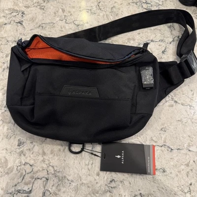 Alpaka Bravo X Sling V2 6L Black Crossbody Bag RFID USB-C 11" IPad Travel - Image 1 of 4