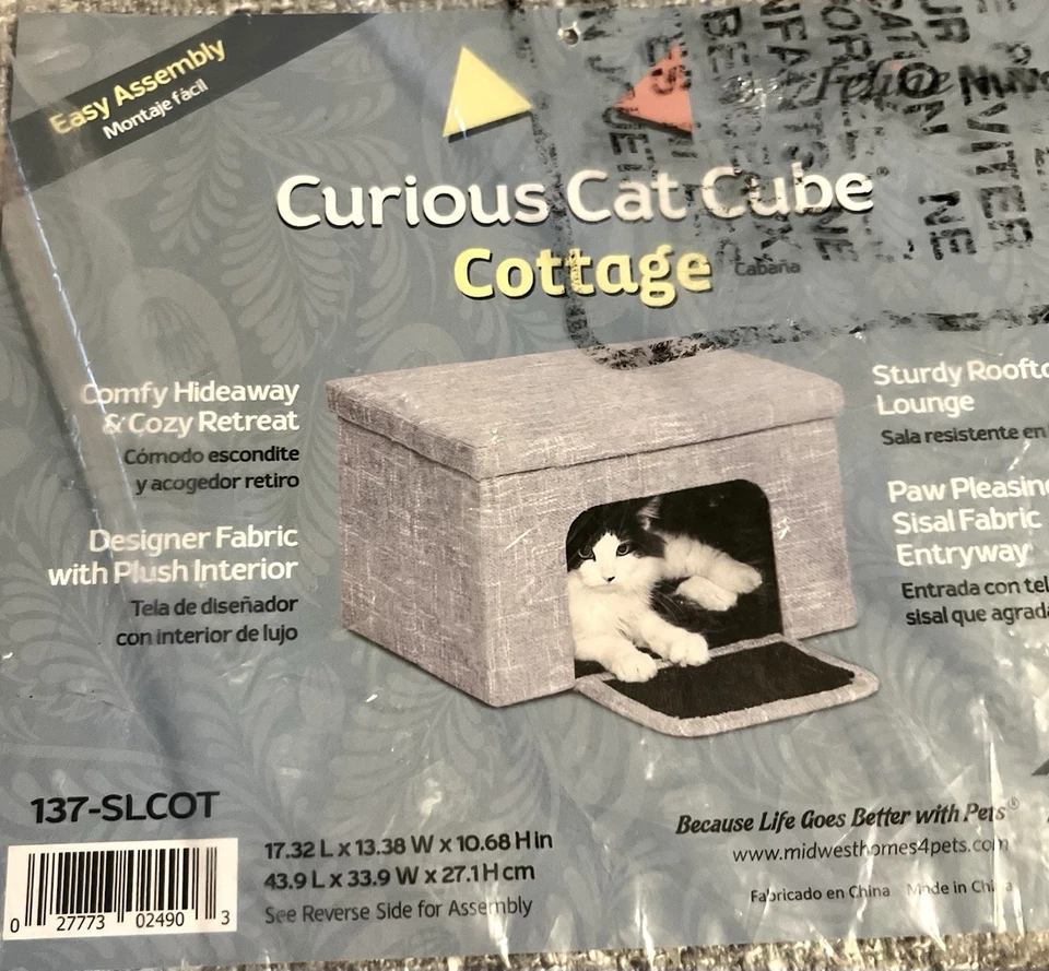 Cubo Feline Nuvo Curious Cat  Foto 1 de 4