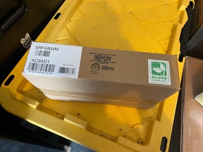 Kit de ventilador de techo de refrigeración para gabinete de rack de montaje en pared Tripp Lite para 120 V 5-15 P *NUEVO* Foto 1 de 2