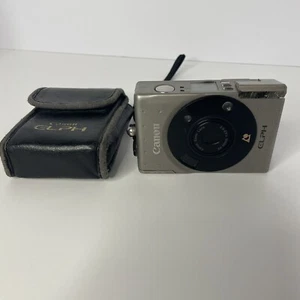 Canon Camera Original ELPH IXUS With Case UNTESTED AS IS FOR PARTS - Picture 1 of 8