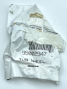 Whirlpool Geschirrspüler Wanne Rad Baugruppe #99002947 *NAGELNEU OEM* - Bild 1 von 2