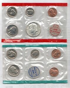 1970 US PHILADELPHIA, DENVER, SAN FRISCO MINT SET UNCIRCULATED COINS SILVER HALF