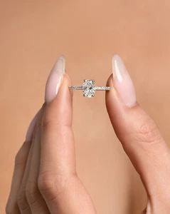 Diamond Engagement Ring VVS2 D Round Cut 1.80 Carat Lab Created IGI Special - Picture 1 of 4