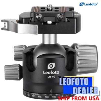 Leofoto LH-40LR Ball Head with LR-50 Lever Release Clamp /Arca - Image 1 of 4