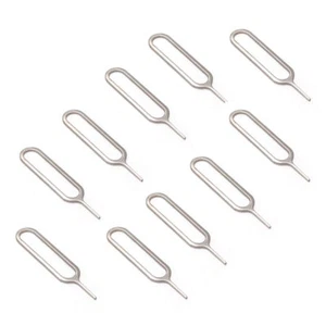 10x Karta SIM Igła Nail Pen Tray Pin Otwieracz iPhone iPad iPod LG Huawei HTC Z13 - Zdjęcie 1 z 4