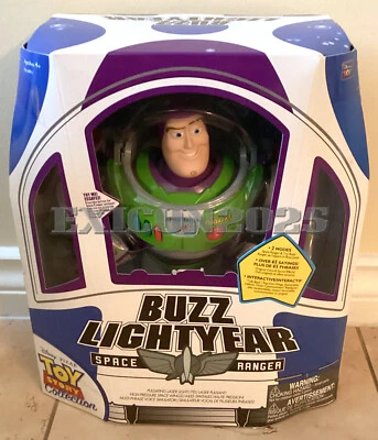 Thinkway Disney Pixar Toy Story Signature Collection Buzz Lightyear White Logo - Image 1 of 3