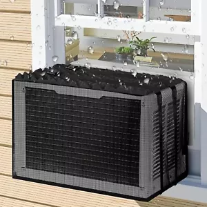 Mesh Window Air Conditioner Cover for Outside Waterproof Window Ac Unit - Picture 1 of 3