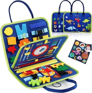 Guolely Busy Board Montessori Toy For 1 2 3 4 Year Old Toddlers - Educational - - Picture 1 of 9