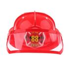 Play Fun Simulation Firefighter  Hat  Kids Costume - Red, As Described