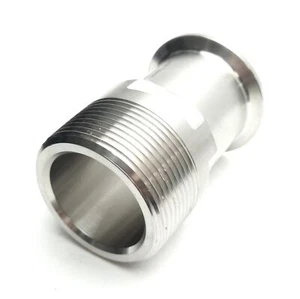 Vne eg211.5 Impianto sanitario/adattatore morsetto tri, tubo 1-1/2""OD a 1-1/2"" NPT maschio - Foto 1 di 5