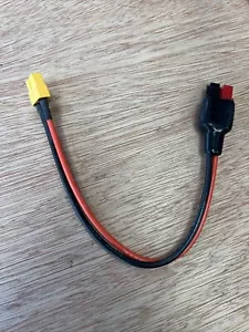 Anderson to XT60 Connector Cable EBike Battery Extension Battery Adaptor 12AWG - Picture 1 of 1