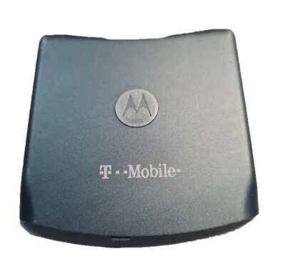 Batería Puerta Trasera Trasera Para Motorola Razr V3 g GSM T-Mobile Carrier Gris Metálico Foto 1 de 4