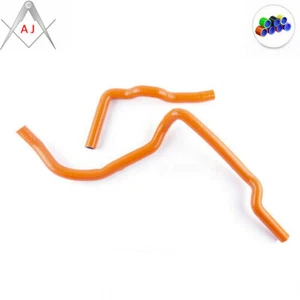 For 2006 2007 2008 2009 10 Yamaha Wolverine 450 SE 4x4 ATV Silicone Hose Orange - Imagen 1 de 5