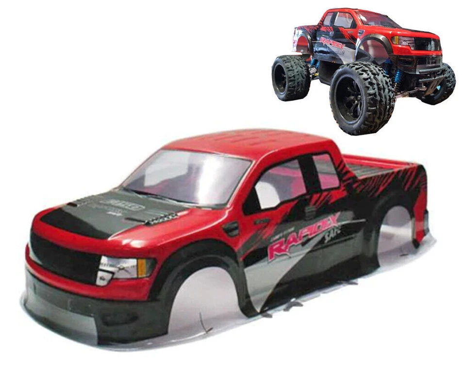 1/10 Rc Monster Truck Car Body Shell For Traxxas Arrma Maverick Hpi Kyosho Lrp - Image 1 of 4