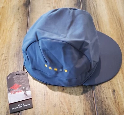 Santic Fleece Helmet Liner Cap Breathable Absorbent Gray/Green One Size NWT - Изображение 1 из 4