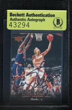 1995-96 Upper Deck Craig Ehlo #86 BAS Certified BAS Encased Auto