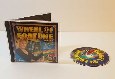 Wheel of Fortune 1st Edition PC CD-Rom 1999 windows game show  - Image 1 of 3