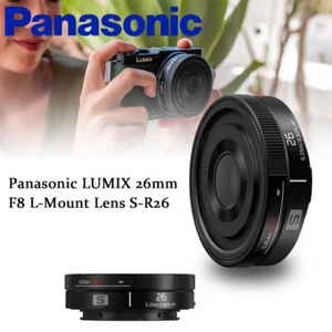 Panasonic LUMIX 26mm F8 L-Mount Lens S-R26 - Picture 1 of 6