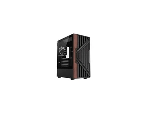 DIYPC HÁGALO USTED MISMO-G18-WD Negro USB3.0/Tipo C ATX Torre Media Estuche para Computadora para Juegos con Temperatura - Imagen 1 de 9