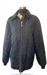 Giacca trapuntata uomo vintage Fieldmaster Navy grande alta - Foto 1 di 5