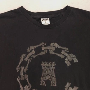 Crooks & Castles Casual Crew Neck Graphic T Shirt Mens Size Medium M Black - Picture 1 of 11