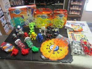 LOTE ENORME BATALLA B-DAMAN CABALLERO CABALLERÍA DHB 9 FIGURAS CARGADOR TORNEO SET ARENA - Imagen 1 de 6