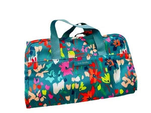 Vera Bradley Lighten Up Travel Makeup Toiletry Bag Performance Waterproof Floral - Picture 1 of 10