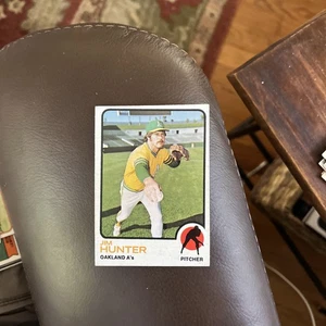 1973 Topps - Catfish Hunter #235 - Bild 1 von 2