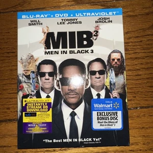 Men in Black 3 - Will Smith, Tommy Lee Jones & Josh Brolin (Blu-ray & DVD) New - Picture 1 of 2