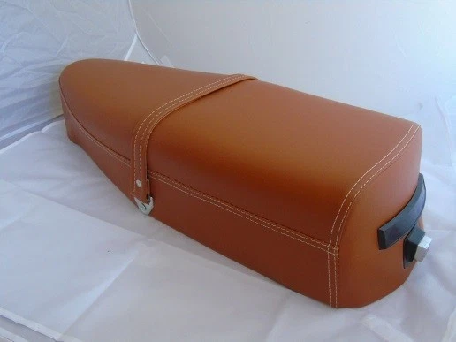 Sella vespa px 125 150 200 prima serie colore cuoio marrone - Immagine 1 di 4