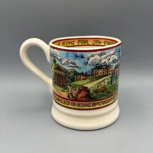 Taza de 1/2 pinta Emma Bridgewater King & Countryman King Charles Queen Camilla - Imagen 1 de 8