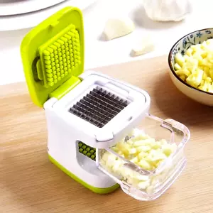 Garlic Press Chopper Slicer Hand Presser Grinder Crusher Home Kitchen Tools US - Picture 1 of 8