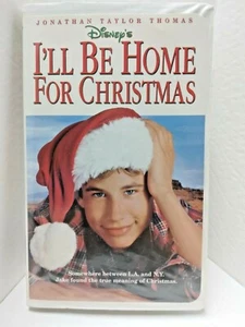 Disney's I'll Be Home For Christmas VHS 1999 Clamshell Jonathan Taylor Thomas - Picture 1 of 12