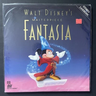 NEW SEALED Walt Disney FANTASIA Laserdisc (double disc) Original Extended Play - Image 1 of 4