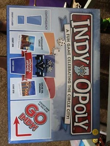 Indy-Opoly Board Game Celebrating The Circle City, Ages 8 & Up, U.S.A. NIB - Picture 1 of 5