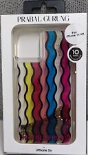 Prabal Gurung iPhone 11/ XR Case Waterfall Multi Colored Clear and Glitter