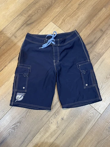 TAMPA BAY LIGHTNING SWIM BATHING SUIT ROYAL BLUE MENS SIZE 30 BEACH RAYS Cover