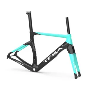 Bicycle Frame Mechanical Electrical Disc Brake Frameset T1000 Carbon Road Racing - Picture 1 of 38
