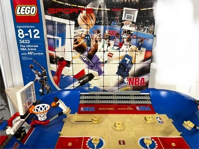 Lego NBA Arena 3433 With 13 Player Minifigs - Image 1 of 2