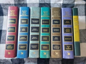 7 Reader's Digest Books Great Biographies (Harry S. Truman Ext) First Edition  - Bild 1 von 13