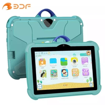 Cartoon Pattern Kids Tablet 7" Quad Core 4GB RAM 64GB ROM Android Learning 5G UK - Image 1 of 4