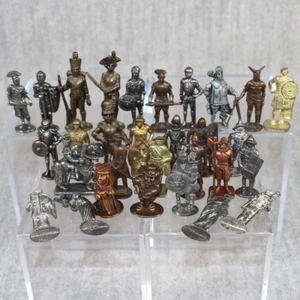 KINDER SURPRISE Vintage Metal Figurine Soldier Warriors History Figure Lot 1990s - Bild 1 von 12