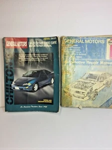 8269 MANUAL DE REPARACIÓN DE CHILTONS GM CAVLIER SKYHAWK SUNBIRD 1982-96 - Imagen 1 de 8